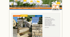 Desktop Screenshot of pflastersteine.de